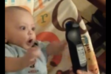 VIDEÓ: Baba és távirányító