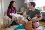 Másodszorra is kislányt vár Mark Zuckerberg és felesége